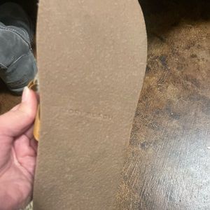 Tory Burch Miller Shearling Sandals